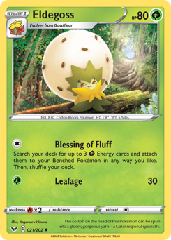 Eldegoss — SWSH01: Sword & Shield Base Set