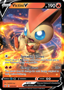 Victini V — SWSH01: Sword & Shield Base Set