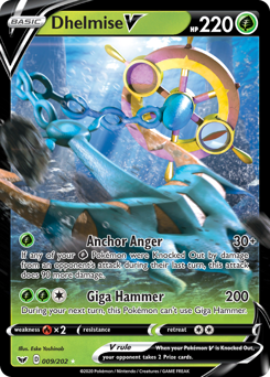 Dhelmise V — SWSH01: Sword & Shield Base Set