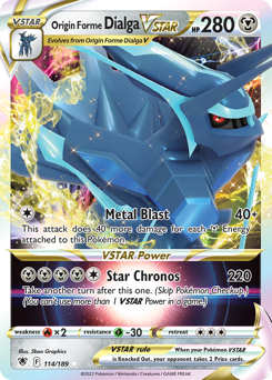 Origin Forme Dialga VSTAR — SWSH10: Astral Radiance