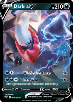 Darkrai V — SWSH10: Astral Radiance