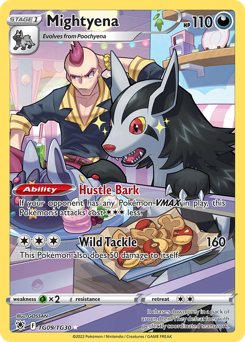 Mightyena — SWSH10: Astral Radiance Trainer Gallery