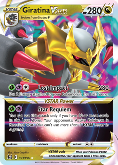 Giratina VSTAR — SWSH11: Lost Origin