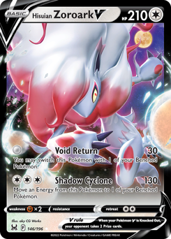 Hisuian Zoroark V — SWSH11: Lost Origin