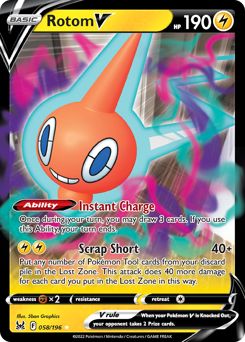 Rotom V — SWSH11: Lost Origin