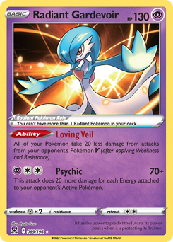 Radiant Gardevoir — SWSH11: Lost Origin
