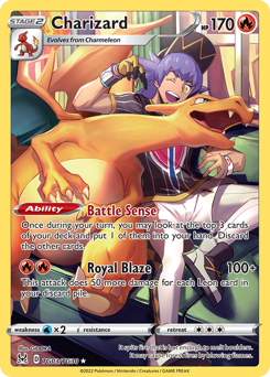 Charizard card art
