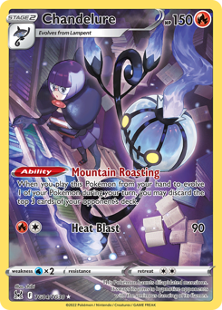 Chandelure — SWSH11: Lost Origin Trainer Gallery