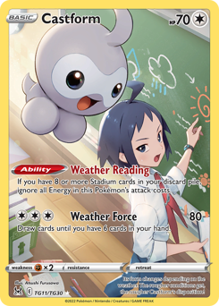 Castform — SWSH11: Lost Origin Trainer Gallery