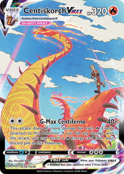 Centiskorch VMAX card art
