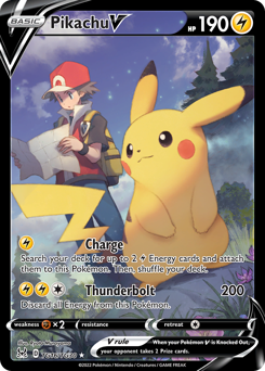 Pikachu V — SWSH11: Lost Origin Trainer Gallery