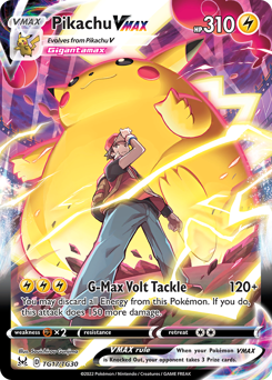 Pikachu VMAX — SWSH11: Lost Origin Trainer Gallery