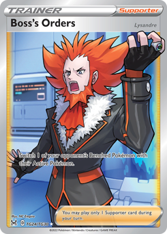 Boss's Orders card art