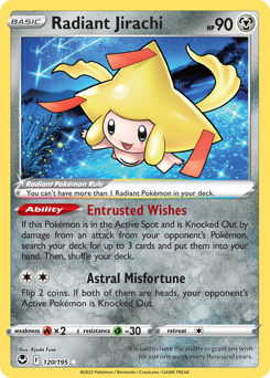 Radiant Jirachi — SWSH12: Silver Tempest