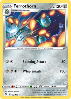 Ferrothorn — SWSH12: Silver Tempest
