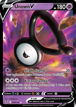 Unown V — SWSH12: Silver Tempest