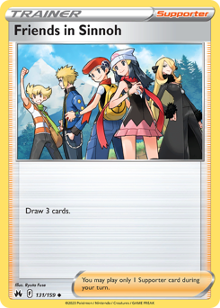Friends in Sinnoh — SWSH: Crown Zenith