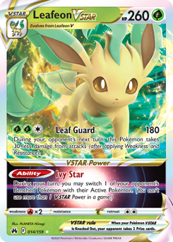 Leafeon VSTAR — SWSH: Crown Zenith