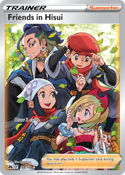 Friends in Hisui card art