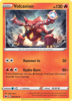 Volcanion — SWSH: Crown Zenith