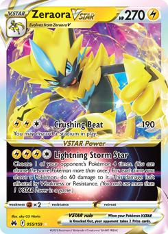Zeraora VSTAR — SWSH: Crown Zenith