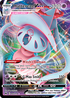 Hatterene VMAX — SWSH: Crown Zenith