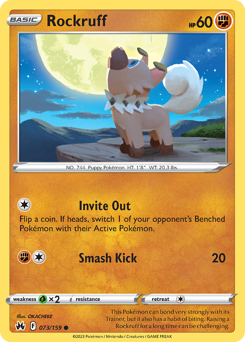 Rockruff — SWSH: Crown Zenith