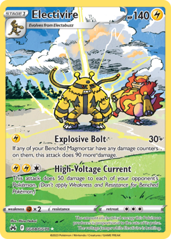 Electivire — SWSH: Crown Zenith: Galarian Gallery