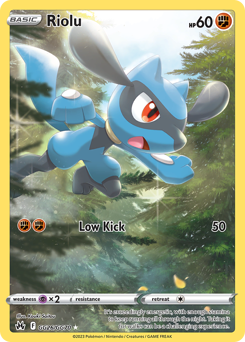 Riolu — Crown Zenith: Galarian Gallery