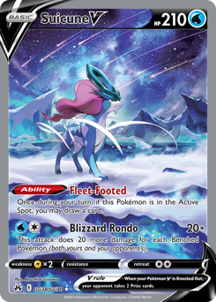 Suicune V — SWSH: Crown Zenith: Galarian Gallery