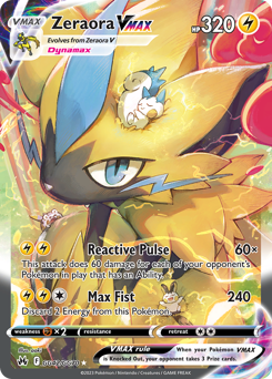Zeraora VMAX — SWSH: Crown Zenith: Galarian Gallery