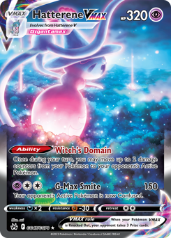 Hatterene VMAX card art