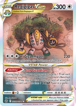 Regigigas VSTAR card art