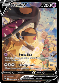 Mawile V card art