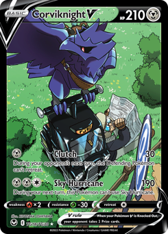 Corviknight V card art