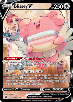 Blissey V card art