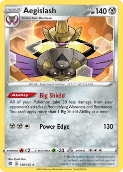 Aegislash — SWSH02: Rebel Clash