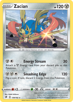 Zacian — SWSH02: Rebel Clash