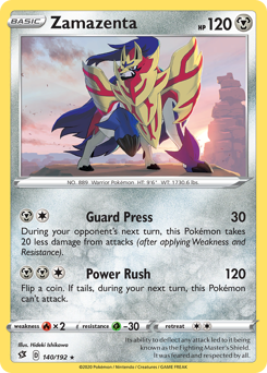 Zamazenta — SWSH02: Rebel Clash