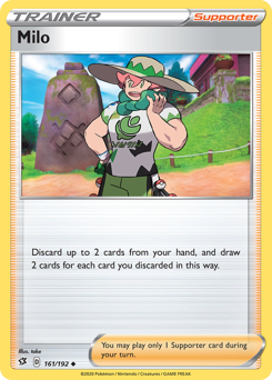 Milo — SWSH02: Rebel Clash