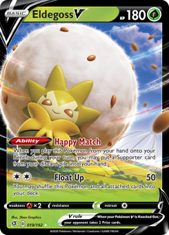 Eldegoss V — SWSH02: Rebel Clash