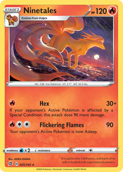 Ninetales card art