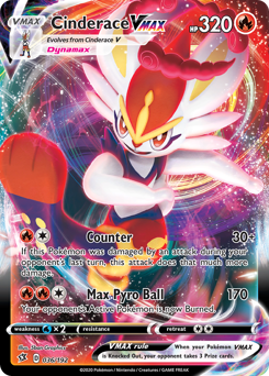 Cinderace VMAX — SWSH02: Rebel Clash