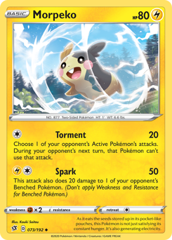 Morpeko — SWSH02: Rebel Clash