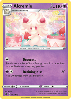Alcremie — SWSH02: Rebel Clash