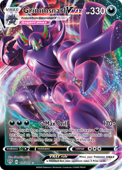 Grimmsnarl VMAX — SWSH03: Darkness Ablaze