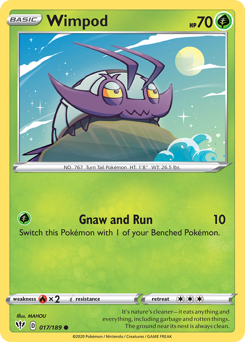 Wimpod — SWSH03: Darkness Ablaze