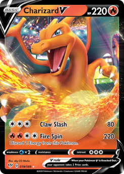 Charizard V — SWSH03: Darkness Ablaze