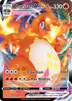 Charizard VMAX — SWSH03: Darkness Ablaze