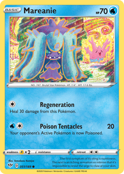 Mareanie — SWSH03: Darkness Ablaze